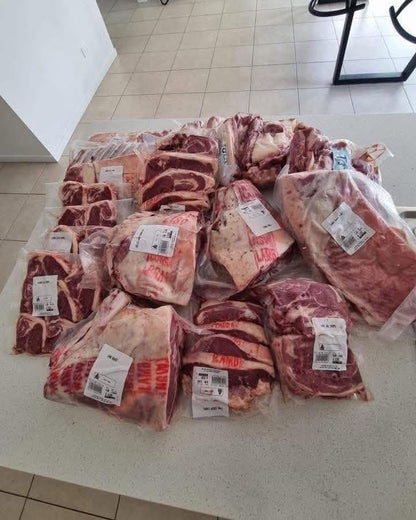 Combo Pack 5 – 1/2 Beef + Whole Lamb + 1/2 Pork - $1,350