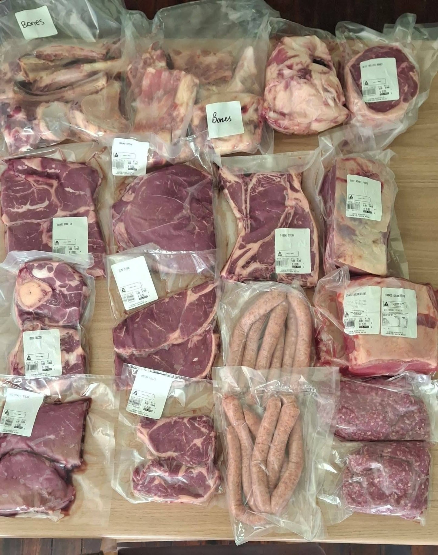 Combo Pack 2 – 1/8 Beef + 1/2 Lamb + 1/2 Pork Only $800