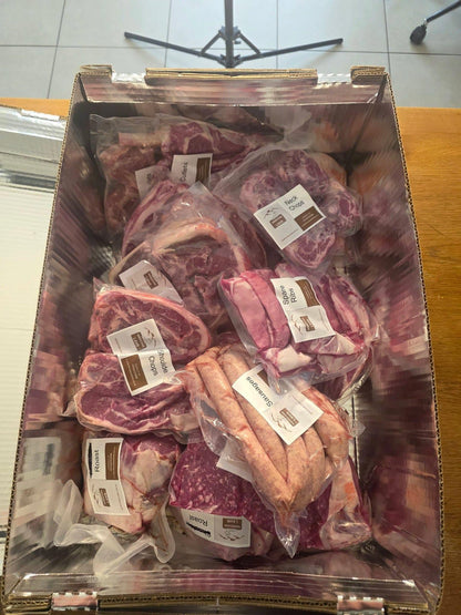 Premium 1/8 Beef Box - Grass Fed & Finished Value box