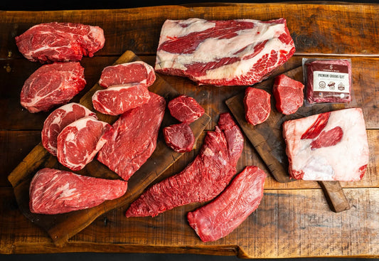 Premium Angus 1/2 Cow Bundle 200lbs