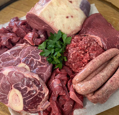 Premium 1/8 Beef Box - Grass Fed & Finished Value box