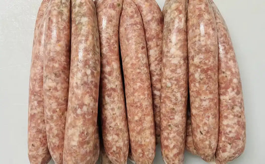 12 kg Sausage Taster Box - Beef, Pork & Lamb Grass Finished