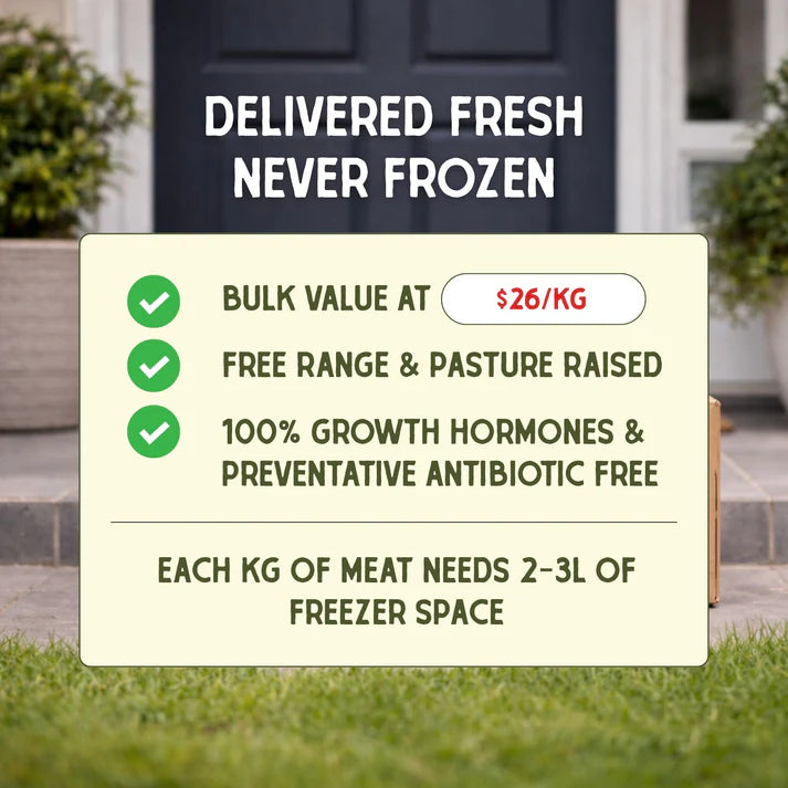 Free Range Pork Pack 5kg